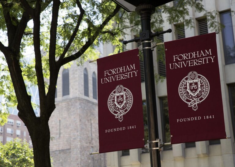 Campus-Beauty_Fordham-Flags